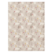 キュートなウッドランド動物の北欧パターンクリスマス