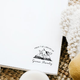 キュートなエンジェル・キャット・ブックのライブラリーから ラバースタンプ