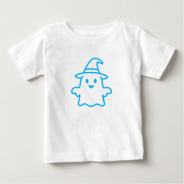 キュートなオバケのハロウィンデザイン ベビーTシャツ