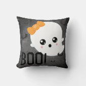キュートなオバケのハロウィン クッション (正面)