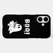 キュートなオバケ「ブー!」ハロウィンiPhoneケース Case-Mate iPhoneケース (裏面 (横))