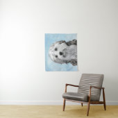 キュートなオリジナル犬アート!レーヴァンシュの絵画 タペストリー (インサイチュ)