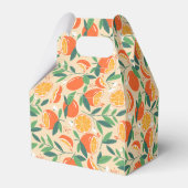 キュートなオレンジの柑橘類フルーツ フェイバーボックス (裏面サイド)