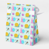 キュートなカタツムリと蝶とトンボ フェイバーボックス (裏面サイド)