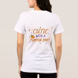 キュートなカボチャのヒップ Funny Autumn Tシャツ