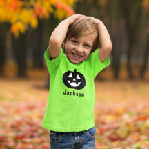 キュートなカボチャの名前 緑の男の子 ハロウィン
