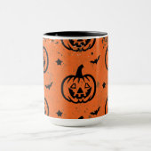キュートなカボチャ ハッピーハロウィン マグカップ (中央)