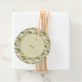 キュートなカメレオンリザード フェイバータグ