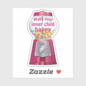 キュートなガンボール機内チャイルド引用文 シール (シート)