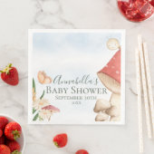 キュートなガーデンマッシュルームとラディバグ赤ちゃんシャワー (インサイチュ)