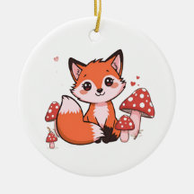 キュートなキツネのデザイン - かわいい＆夢のあるアート