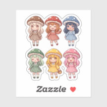 キュートなキノコの女の子 美コレクション