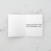 キュートなキノコの過生林イラストレーション カード (内部)