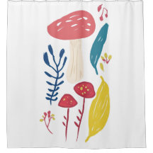 キュートなキノコイラストレーション