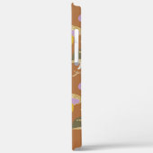 キュートなキノコ型秋の金ゴールド パーソナライズされた Case-Mate iPhoneケース (裏面 / 左)