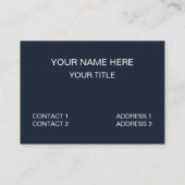 キュートなキノコ型 名刺 (裏面)