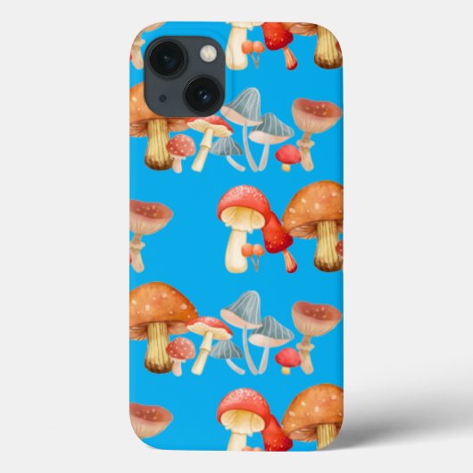 キュートなキノコ真菌の愛する真菌学の行 Case-Mate iPhoneケース (裏面)