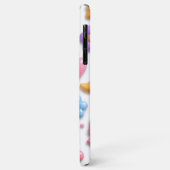 キュートなキャンディパステルアイコンのパターン Case-Mate iPhoneケース (裏面/左)