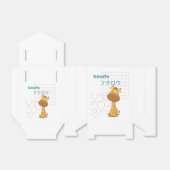 キュートなキリンかわいい フェイバーボックス (折り畳みなし)