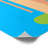 キュートなキリンMunching Thunder_Cove ポスター (角)