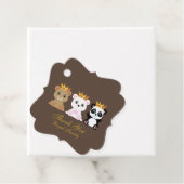 キュートなキングがブラウンに感謝 フェイバータグ (インサイチュ)