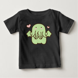 キュートなクチュルフロベクラフトハロウィーンのスポーン ベビーTシャツ