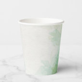 キュートなクマのリス熱帯ジャングルバースデーパーティー 紙コップ (裏面)