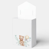 キュートなクマeucalyptusスクリプトバルーン赤ちゃんシャワー フェイバーボックス (オープン)