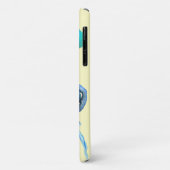 キュートなクラゲトリオ水彩画 Case-Mate iPhoneケース (裏面/左)