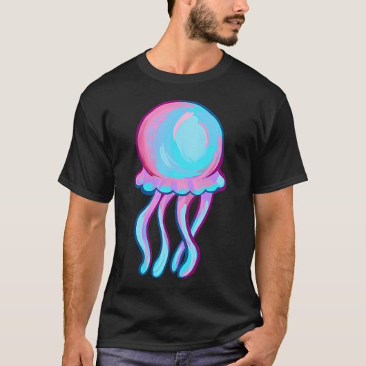 キュートなクラゲ Tシャツ (正面)