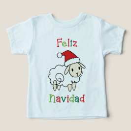 キュートなクリスマスの羊 - Feliz Navidad