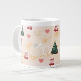 キュートなクリスマスの雰囲気マグカップ ジャンボコーヒーマグカップ