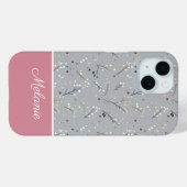 キュートなクリスマスをテーマにした模様 Case-Mate iPhoneケース (裏面 (横))