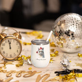 キュートなクリスマスアルパカ