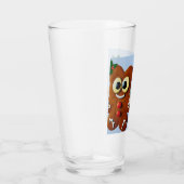 キュートなクリスマスクッキーのジンジャーブレッド タンブラーグラス (右)