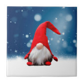 キュートなクリスマスサンタスノースター タイル (正面)