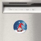 キュートなクリスマスサンタスノースター マグネット (インサイチュ (食洗機))