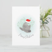 キュートなクリスマスシール シーズンカード (スタンド正面)