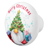キュートなクリスマスセラミックノブ セラミックノブ (右)