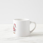 キュートなクリスマスダックス漫画アート–68105 エスプレッソカップ (右)