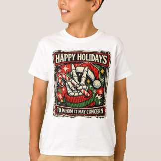 キュートなクリスマスデザイン - Tシャツ