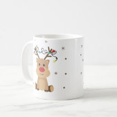 キュートなクリスマストナディマグ コーヒーマグカップ (正面左)