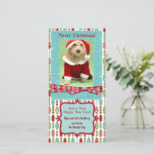 キュートなクリスマスビーズウィムジーカスタム シーズンカード (スタンド正面)