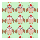 キュートなクリスマスフクロウカスタムルのフォトキューブ フォトキューブ (右)