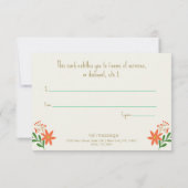 キュートなクリスマスプレゼント証明書 (裏面)