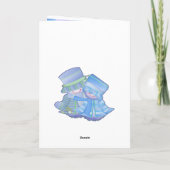 キュートなクリスマスプレゼント シーズンカード (裏面)