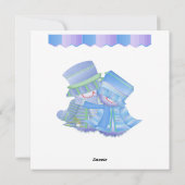 キュートなクリスマスプレゼント シーズンカード (裏面)