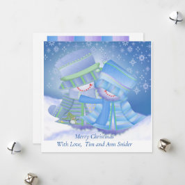 キュートなクリスマスプレゼント シーズンカード