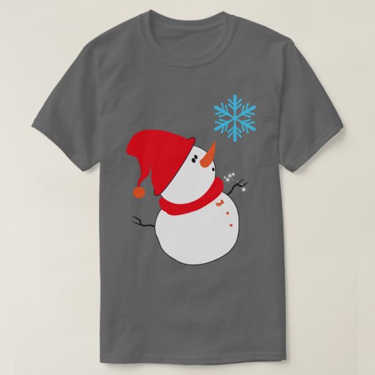 キュートなクリスマスプレゼント Tシャツ (デザイン正面)