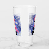 キュートなクリスマスペンギングラス タンブラーグラス (左)